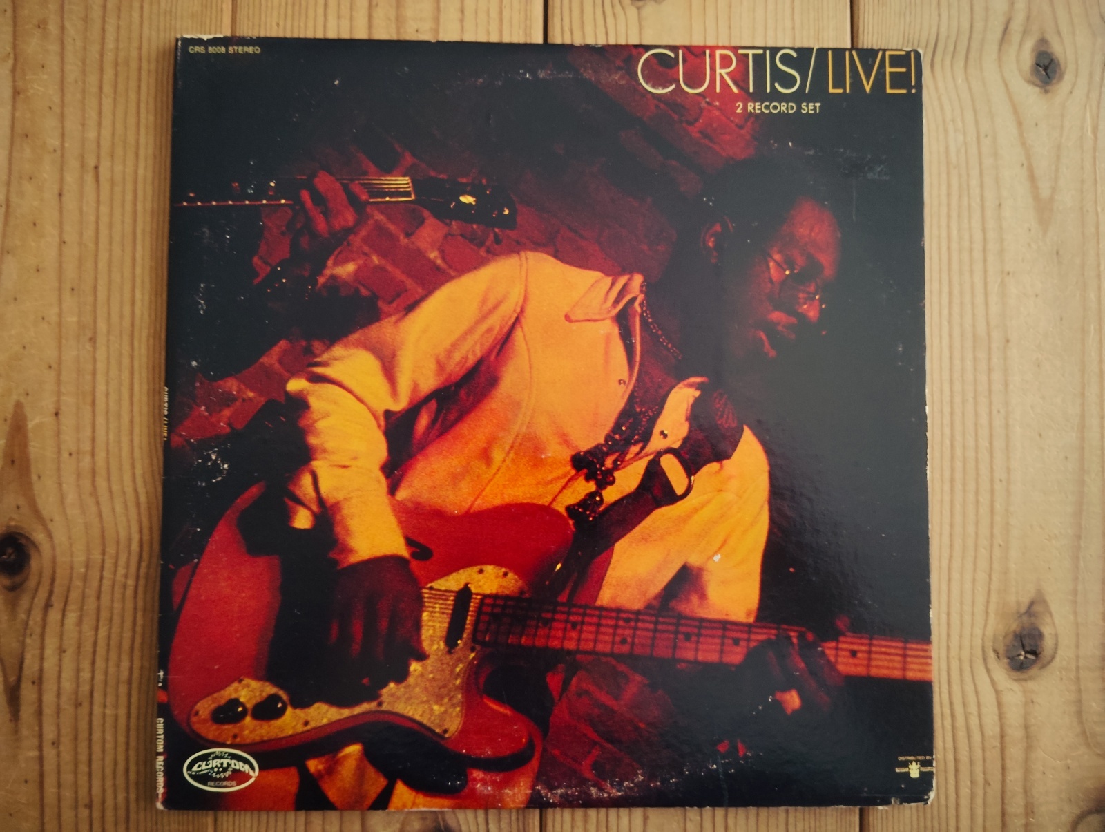 Curtis Mayfield / Curtis - Live! - Guitar Records