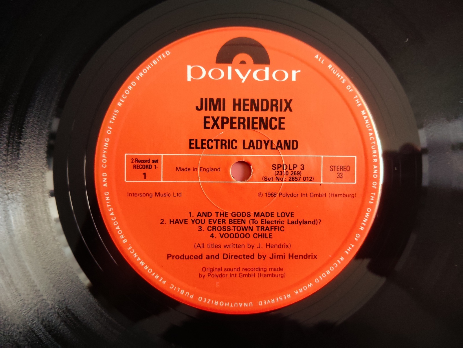 Jimi Hendrix Experience / Electric Ladyland - Guitar Records