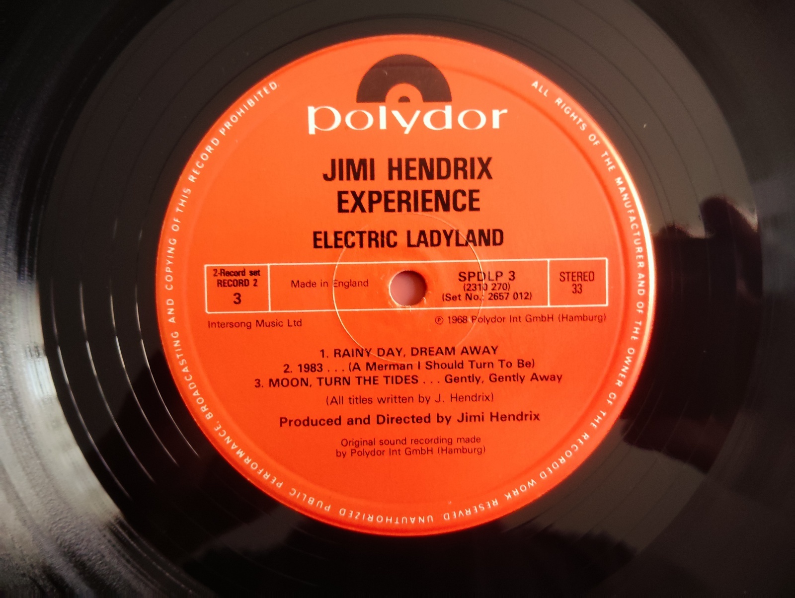 Jimi Hendrix Experience / Electric Ladyland - Guitar Records