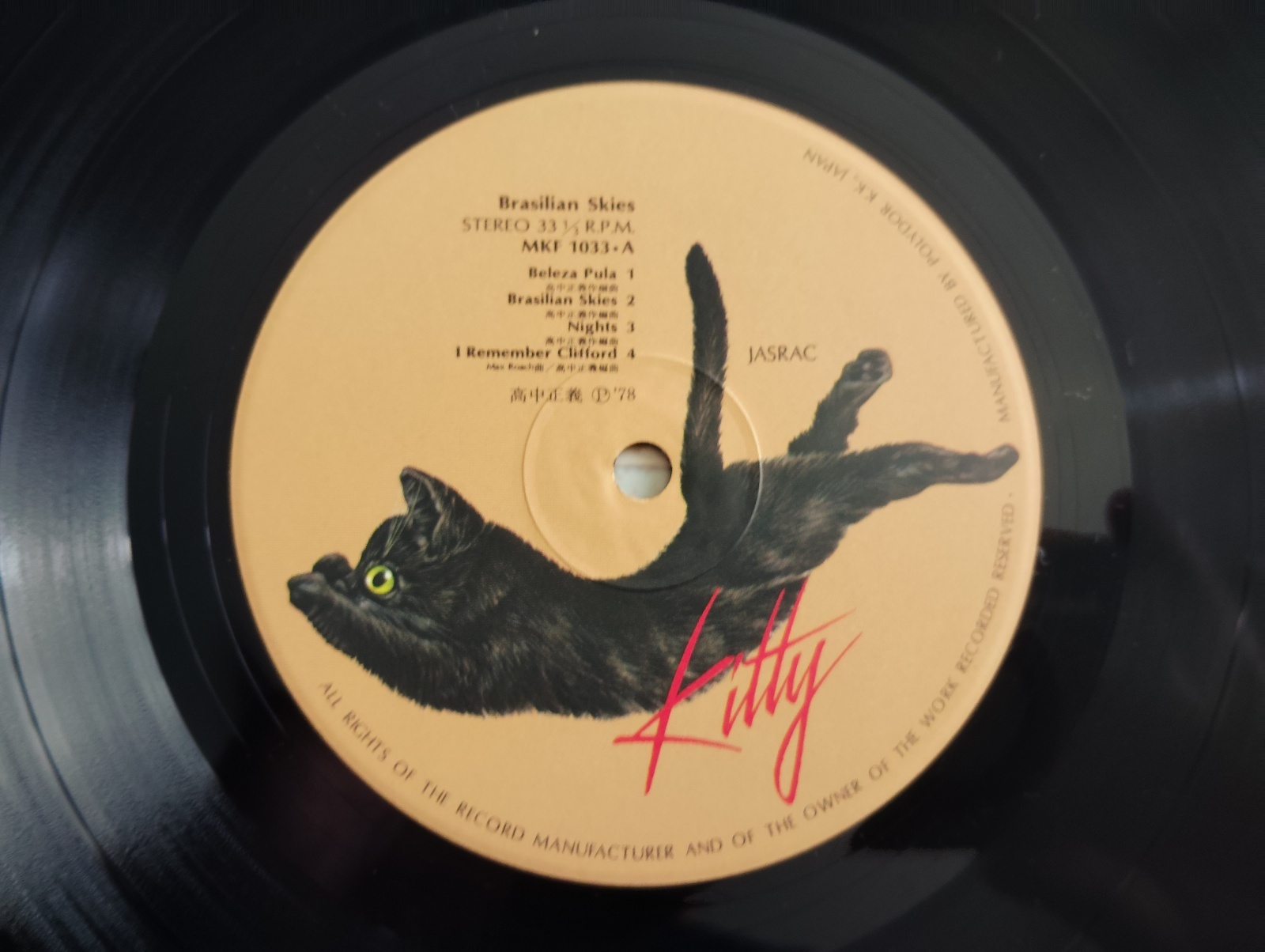 高中正義 / Brasilian Skies - Guitar Records