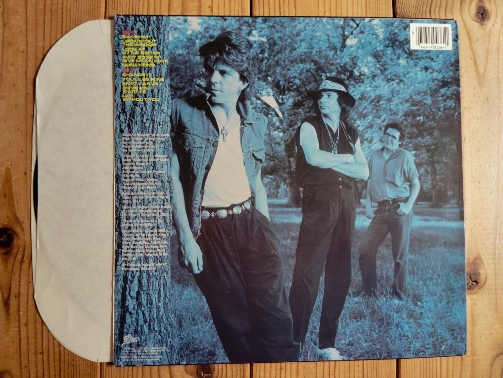 ★未開封レコード「スティーヴィーレイヴォーン/ソウル・トゥ・ソウル」 Stevie Ray Vaughan And Double Trouble / Soul To Soul - Guitar Records