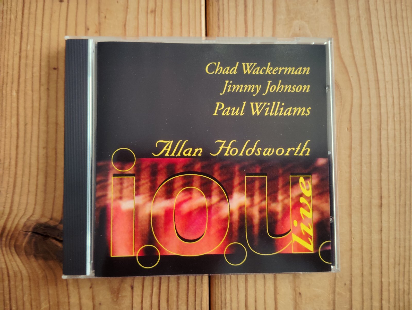 Allan Holdsworth / I. O. U. Live - Guitar Records