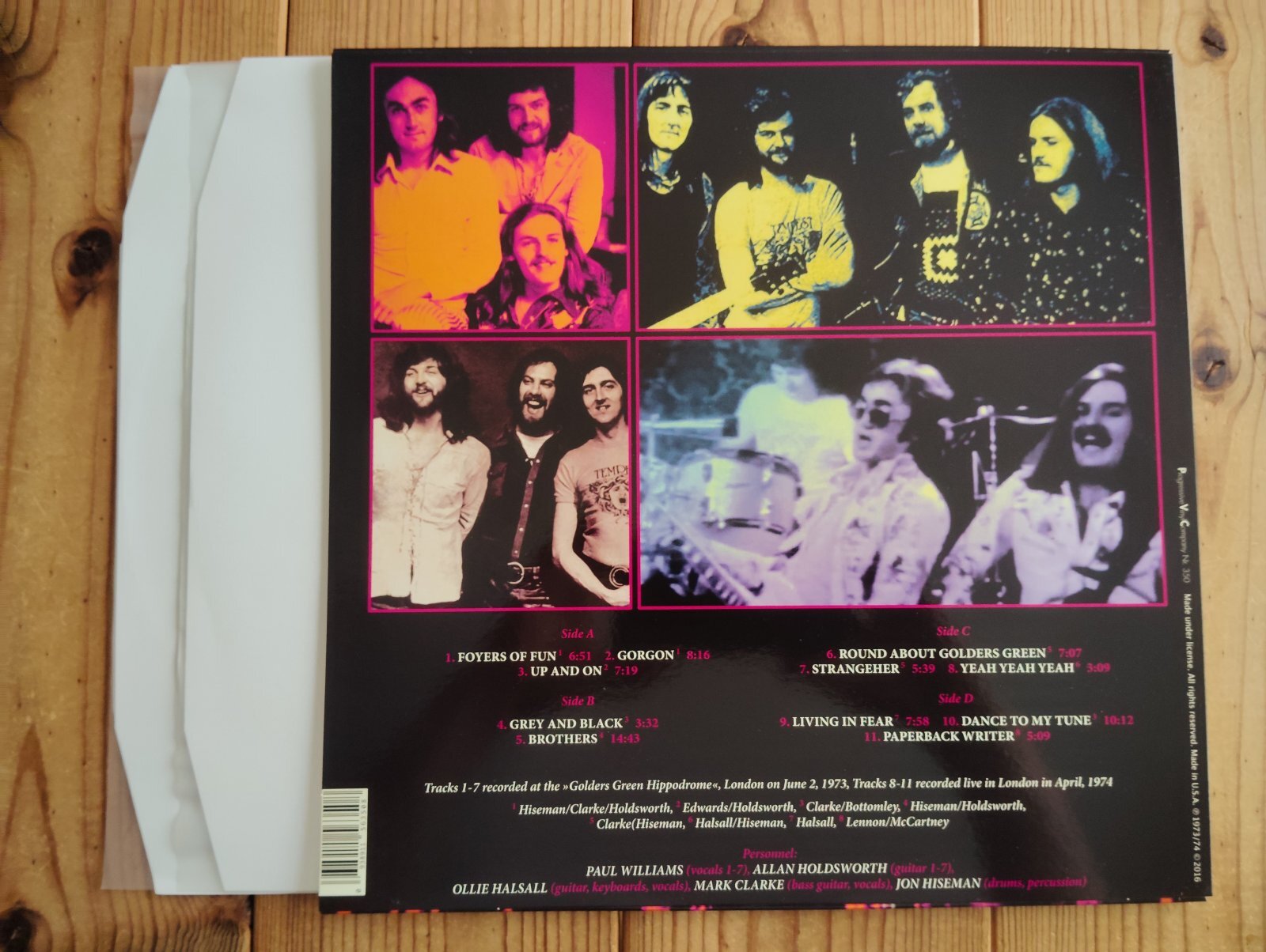 Tempest / In Concert 1973 - 1974 - Guitar Records