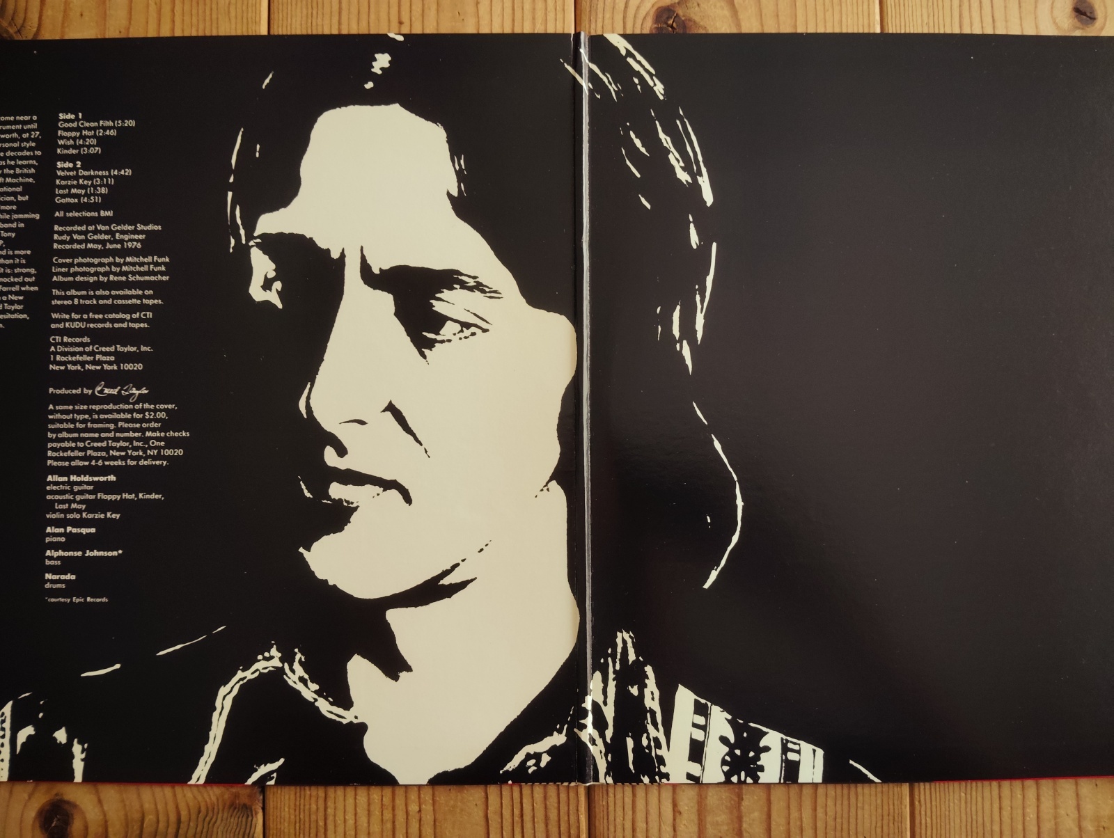 Allan Holdsworth / Velvet Darkness - Guitar Records