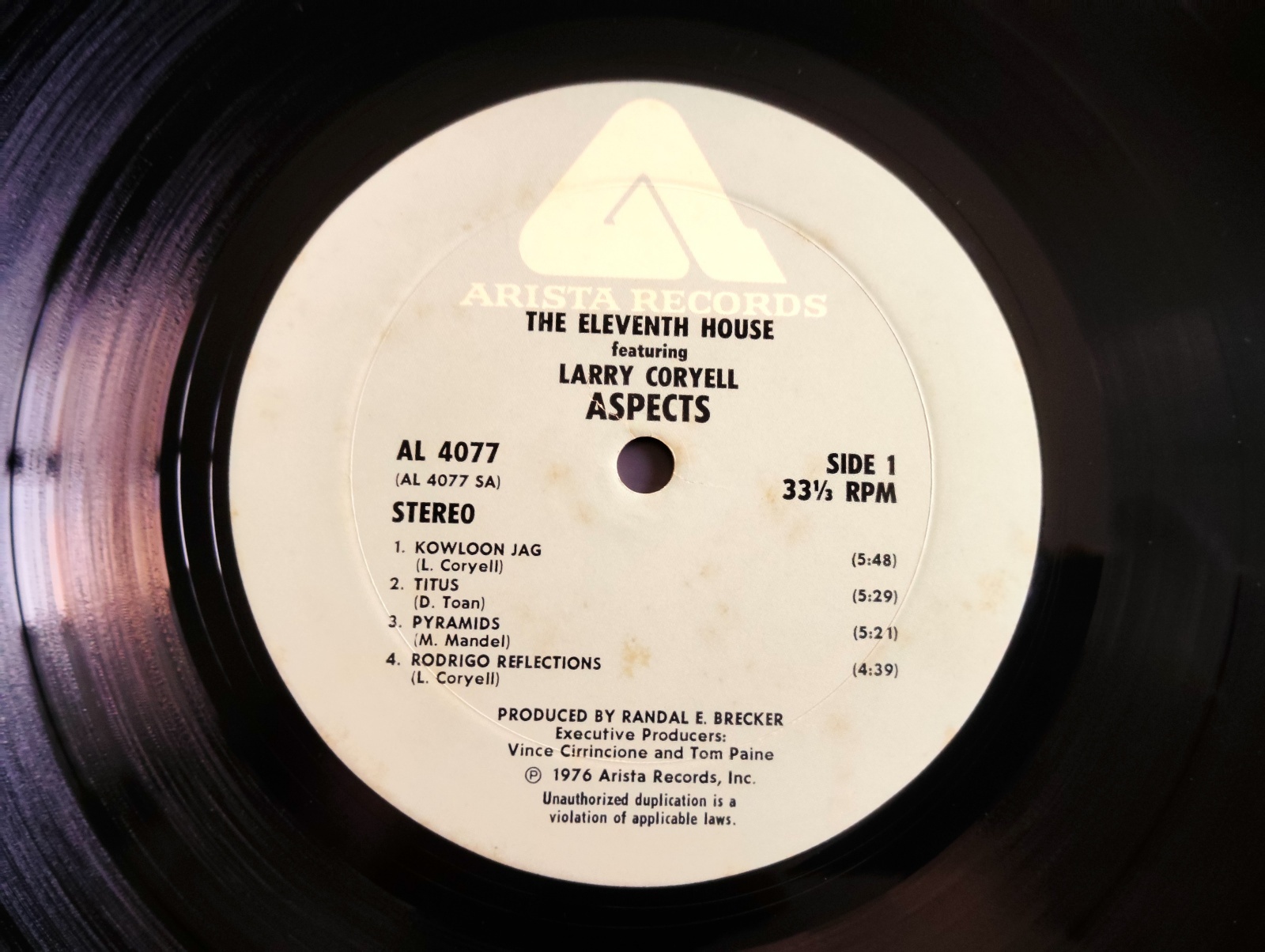ハウス　HOUSE レコード　11枚セット The Eleventh House Featuring Larry Coryell / Aspects - Guitar Records