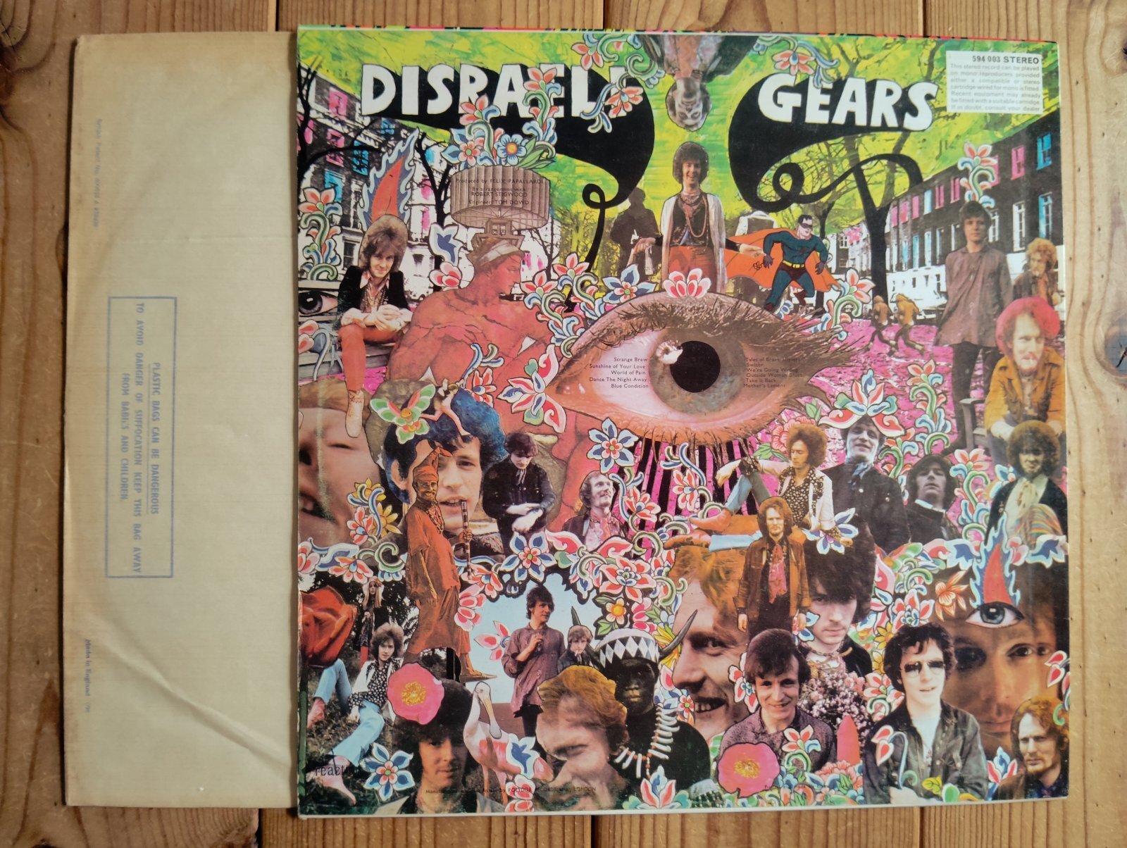 CREAM DISRAELI GEARS レコード　輸入盤 Cream / Disraeli Gears - Guitar Records