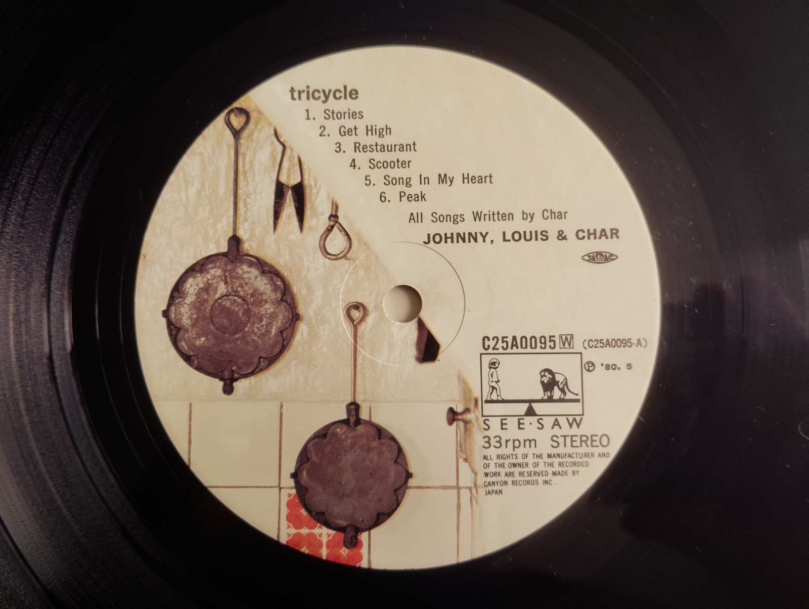 Johnny, Louis & Char / Tricycle - Guitar Records