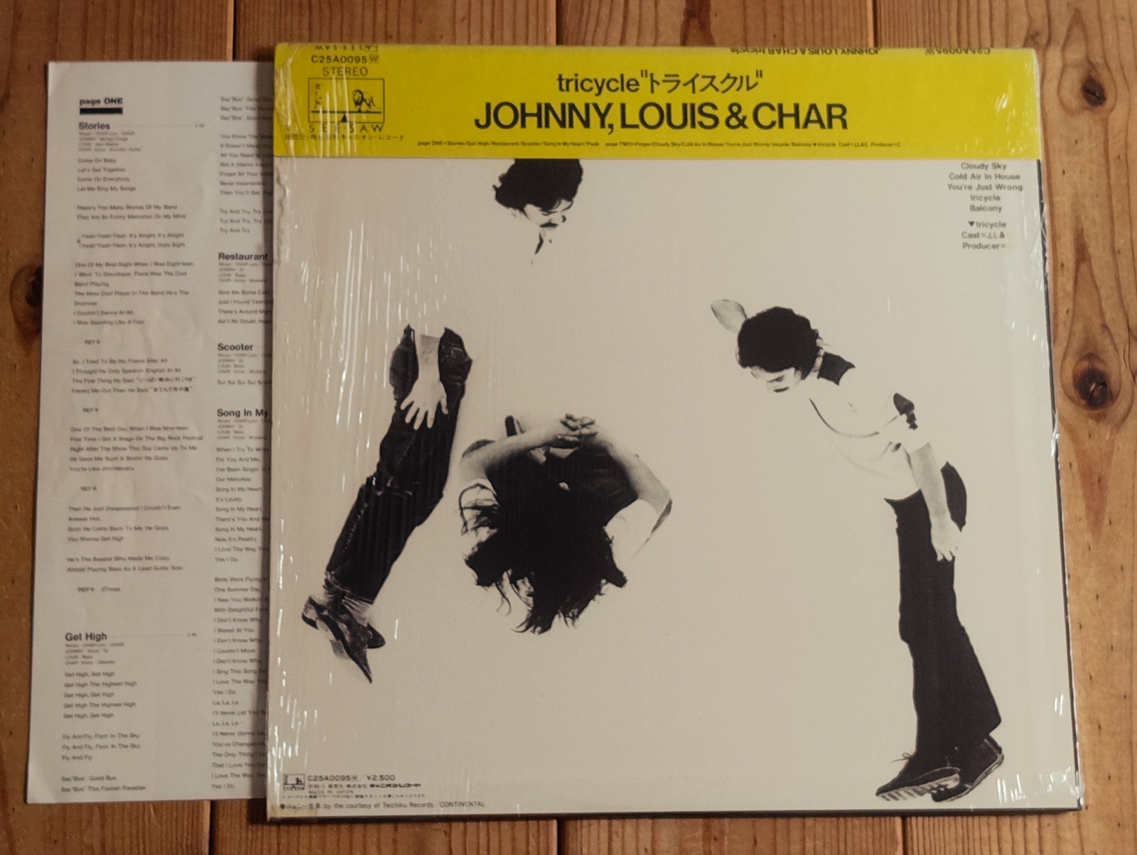Johnny, Louis & Char / Tricycle - Guitar Records