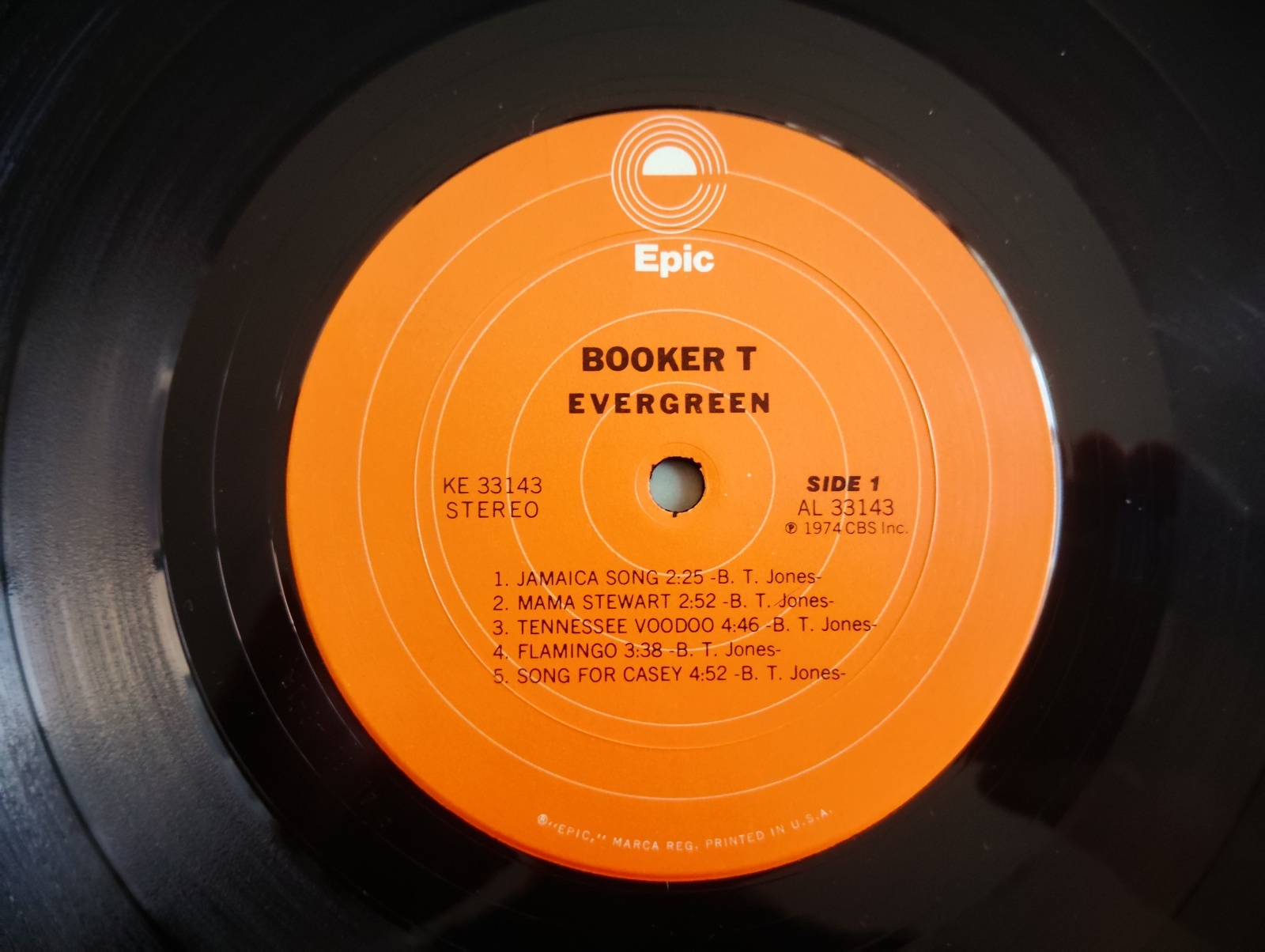 Booker T / Evergreen - Guitar Records